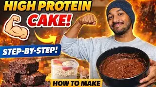 High protein cake for muscle gain and fat loss 🔥
