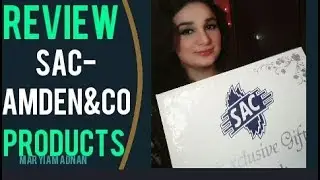 Honest REVIEW SAC Products||maryiam Adnan||affordable Pakistani brand||Urdu