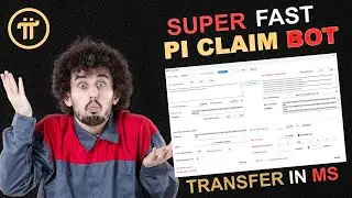 Pi Network Master Wallet Auto Claim & Transfer Bot | Instant MS Claim and Secure Transfer Tutorial 🚀