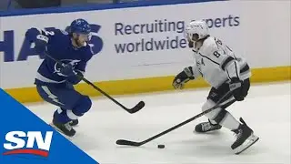 Alexander Volkov Pulls A Slick Move On Drew Doughty To Set Up Alex Killorn