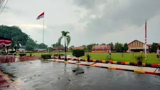 Gladi Upacara Pembukaan Pendidikan Pembentukan Bintara Polri Gel II TA. 2024