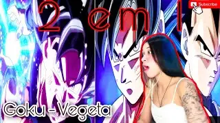 REACT 2 em 1| Rap do Goku e Vegeta (Dragon Ball Super) - O HOMEM MAIS FORTE DO UNIVERSO|Rap do Goku