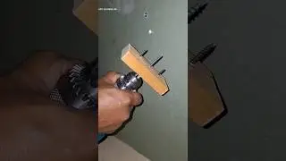 Tips and hack with the screw hole saw DIY #diy #tricks #carpenter #tutorial #foryou #craft #shorts