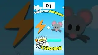 GUESS THE POK&Eacute;MON by EMOJI! 🤯 Can You Solve This Pok&eacute;mon Puzzle? #shorts #emojiquiz #emojichallenge