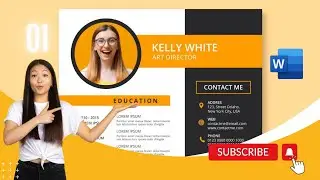 Resume Making in MS Word.  #msword #resume