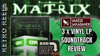 The Matrix (1999) Deluxe Edition RSD 2021 Vinyl Score Review - Varese Sarabande