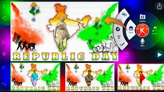 republic day video editing in kinemaster || Republic day special status video making alight motion