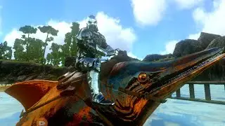 ✅c&oacute;mo tamear icthiosaurio en ARK Mobile // ID GAMES
