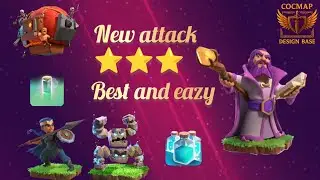 🔥 Meteor Golem + Champion + Warden Clone Spell Attack | INSANE COC Strategy