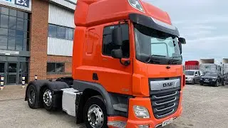 DAF CF FTG 450 *EURO 6* SPACE CAB 6X2 TRACTOR UNIT 2021 - HY21 FZJ