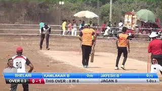 JAGAN SHELKE BOWLING ||SUNIL MALI CHASHAK 2018 | AMBELE KHURD | MURBAD | DAY 1