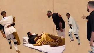 دخلنا على عدي نبي ننام عنده وانطردنا 😅😂