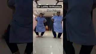 My new Joinees trying to best in #Aramandi #srilalithanrithyalaya #bharatanatyam #classicaldance