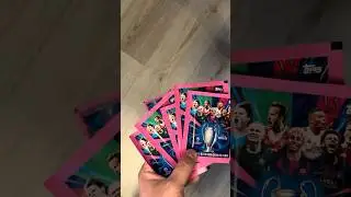 UNPACKING PACKS TOPPS CHAMPIONS LEAGUE 2025/2026 STICKERS #topps #stickers #ronaldinho #lewandowski