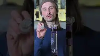 Обзор бонга Bong-Shop Sripped Series Purple 42