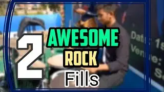 2rock drum fills | rock drumming |free beginner drum lessons | Drummer Boy Dinesh