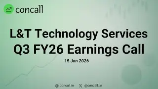 L&T Technology Services Q3 FY26 Earnings Conference Call | Concall.in