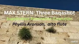Max Stern: Three Baqashot for alto flute