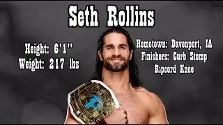 WWE Heights, Weights, Hometowns & Finishers 2018