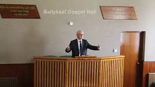 Ballykeel Gospel Hall. Speaker David Radcliffe. 02/04/2023.