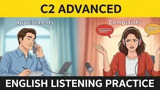 C2 Advanced English Listening Practice | English Phone Calls: From Appointments to Complaints