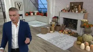 Martha Stewart Woven Mosaic Area Rug on QVC