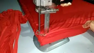 talhando microdry na m&aacute;quina de corte com motor de navio🤔