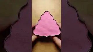 pink is very satisfying color of kinetic sand. do you like pink too? 😁 #kineticsand #satisfying