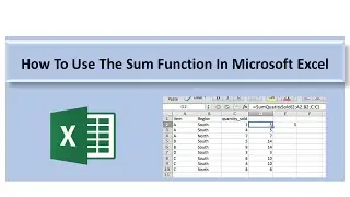 How To Use The Sum Function In Excel