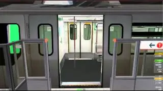 gameplaydaniel-openbve k-train video test