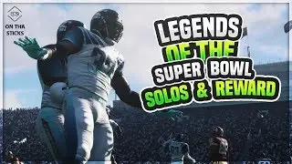 Madden 18 Ultimate Team Super Bowl LII Promo #MUT - Legends Of The Super Bowl Solos Reward