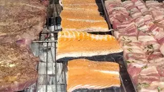 [4K] Amazing Korean AYCE Buffet 마리나블루키친 뷔페