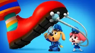 Big Footprints | 🌊 WaterCity Mystery | Safety Rules | Sheriff Labrador | Kids Cartoon | BabyBus