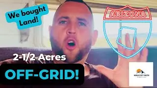We Bought Land OFF-GRID  1 Year ago.. This is what&rsquo;s happened so far! 🌵