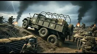 Why Did a Desperate US Mechanic Cut a 2-Ton Truck in Half During WWII?