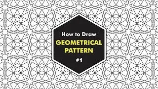 Geometrical Pattern in Corel X7 | CorelDraw Tutorials for Beginners | Geometrical Pattern #1