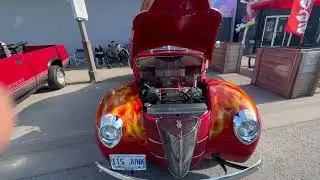 Super Car Show  in Niagara Falls  In Summer Time 