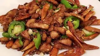 Hot and Spicy Chicken 辣子鸡-家庭简易做法 (HD)