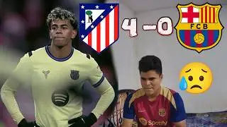 REACCI&Oacute;N CUL&Eacute; AL ATL&Eacute;TICO DE MADRID 4 VS BARCELONA 0 /SEMIFINAL COPA DEL REY