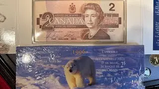 Canada&rsquo;s 1996 Uncirculated $2 Coin & Bank Note Set (Coin Collection)