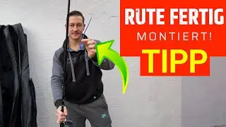 Fertig Montierte Angelrute - SUPER TIPP!