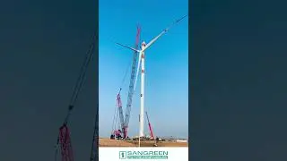 WTG Rotor Blades Installation _ Sangreen Future Renewables