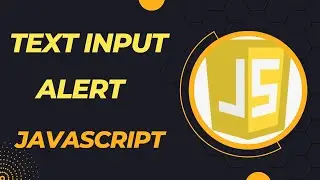 Text input with alert JavaScript  | with source code