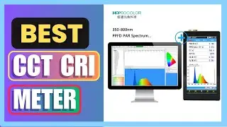 Best CCT CRI Meter Lux Spectrum analyzer