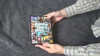 Unboxing of Grand Theft Auto V (GTA 5) for PC
