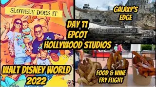 Walt Disney World Day 11 | EPCOT | HOLLYWOOD STUDIOS | GALAXY'S EDGE | FOO & WINE | August 22