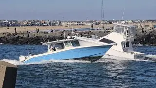 Homecoming Yacht Makes A Pass & Beautiful Point Pleasant Beach Scenery  - 11/09/2025