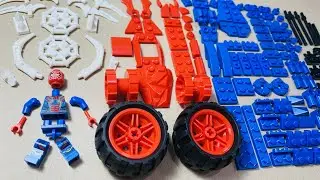 Мотоцикл Человека-паука LEGO | Marvel | Минифигурки Lego неофициальные #lego #spiderman
