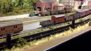 Outwell Village OO gauge model railway layout from the East Riding Finescale group.