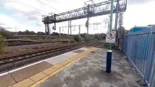 A DRS 88 blasts through polesworth